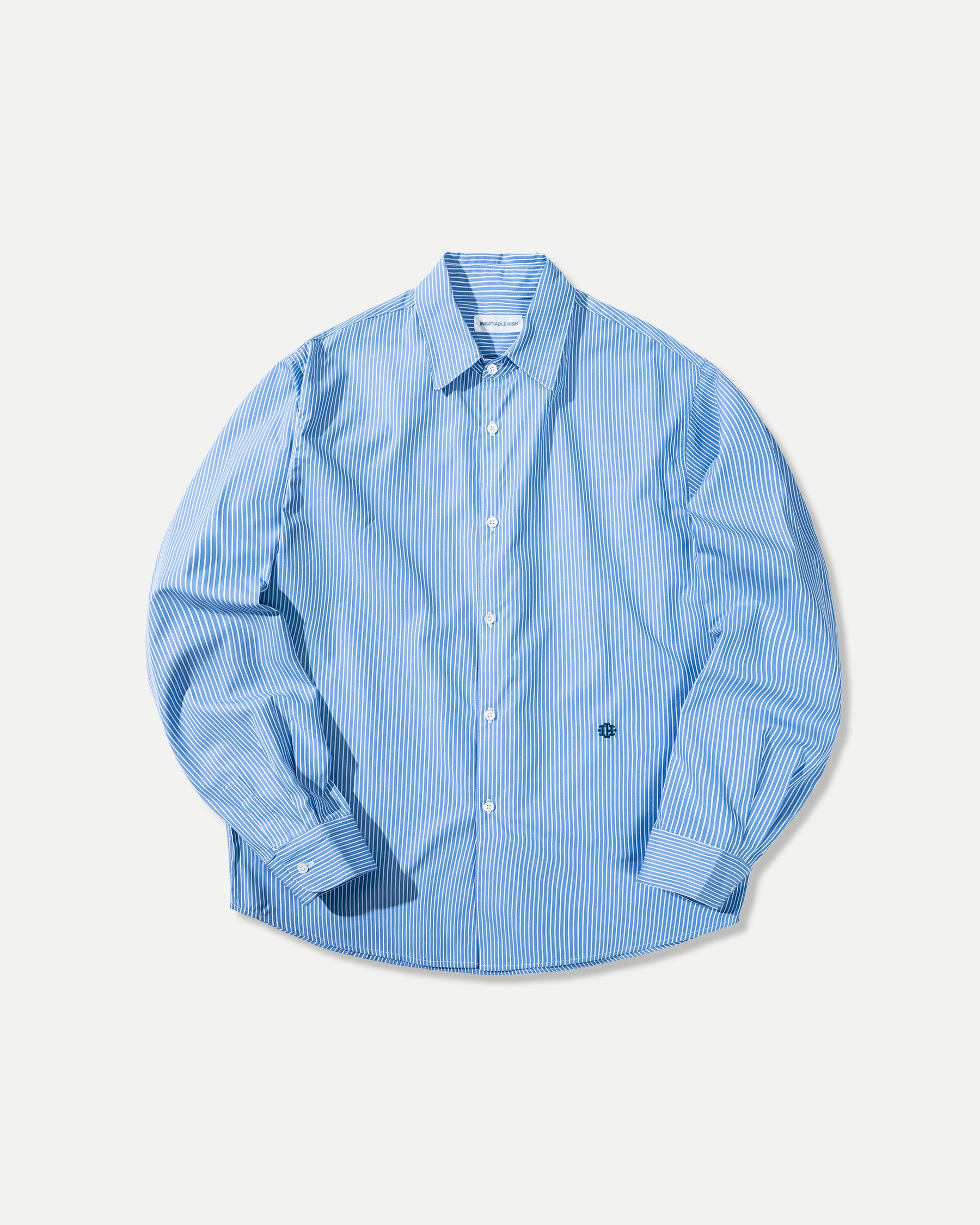 CHARLI SHIRT BLUE STRIPE