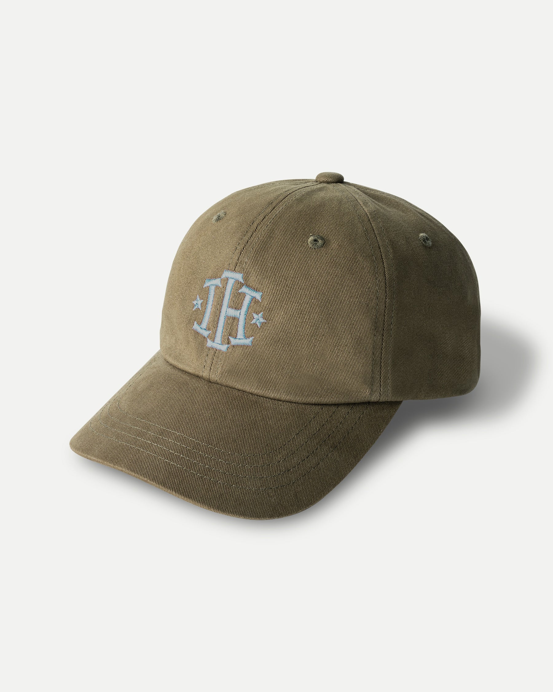 MONOGRAM HAT OLIVE