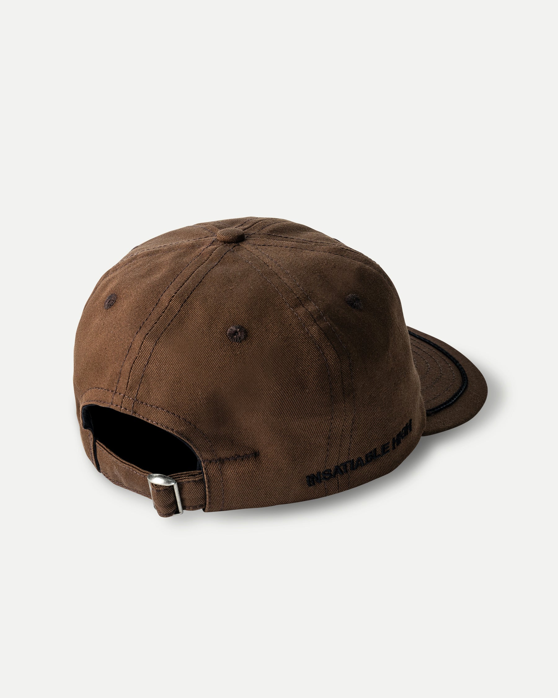 MONOGRAM HAT BROWN SOUTACHE