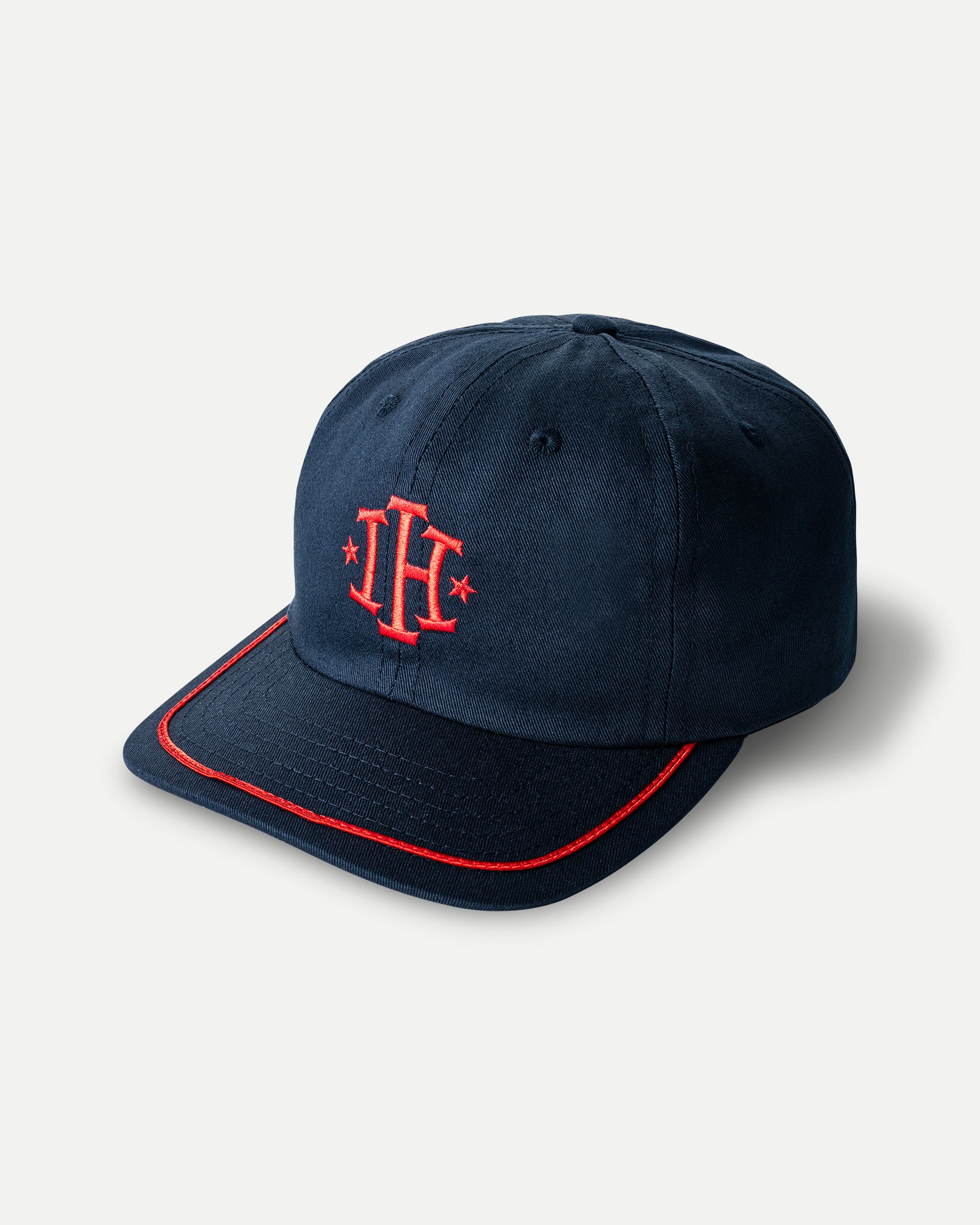 MONOGRAM HAT NAVY SOUTACHE