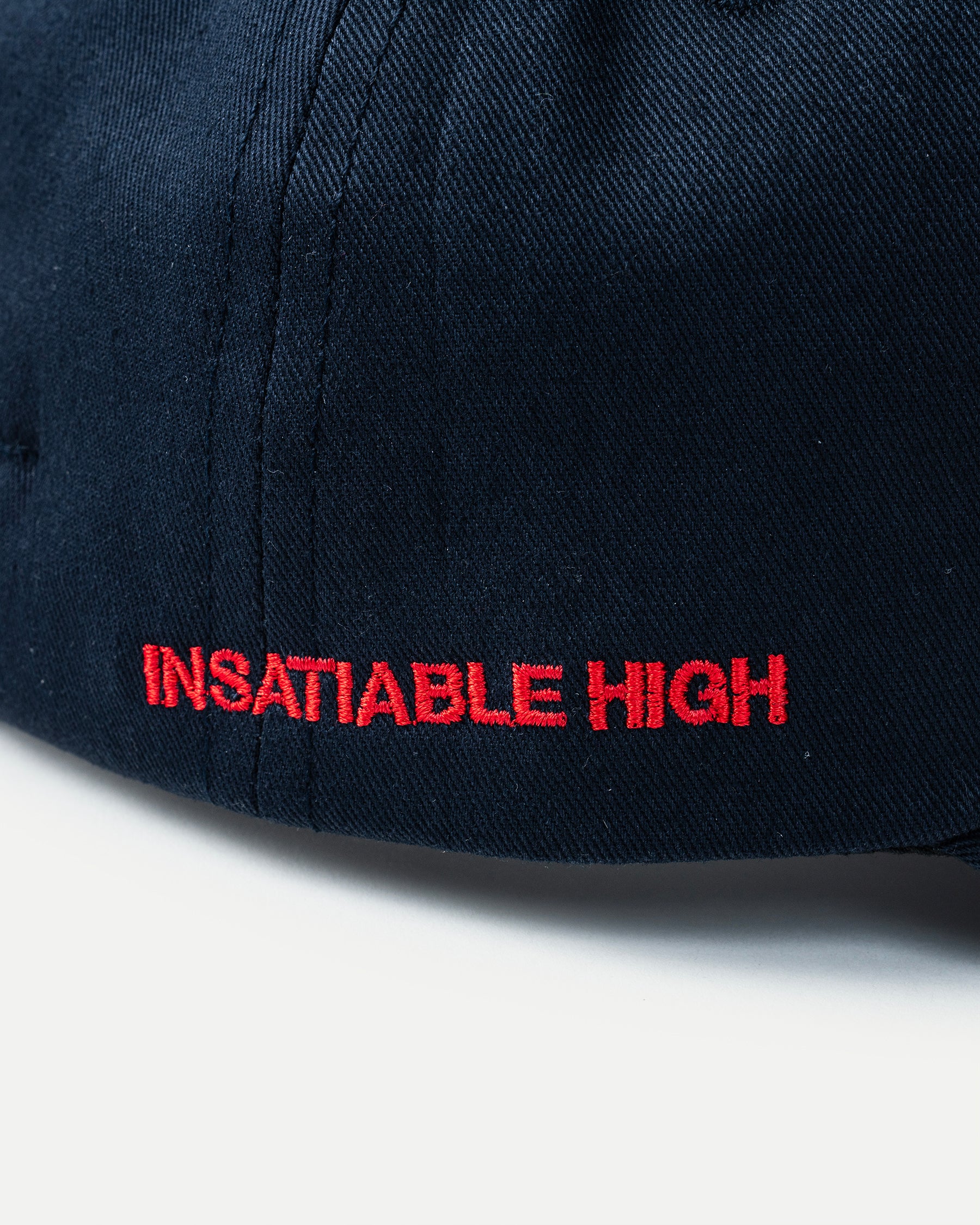 MONOGRAM HAT NAVY SOUTACHE