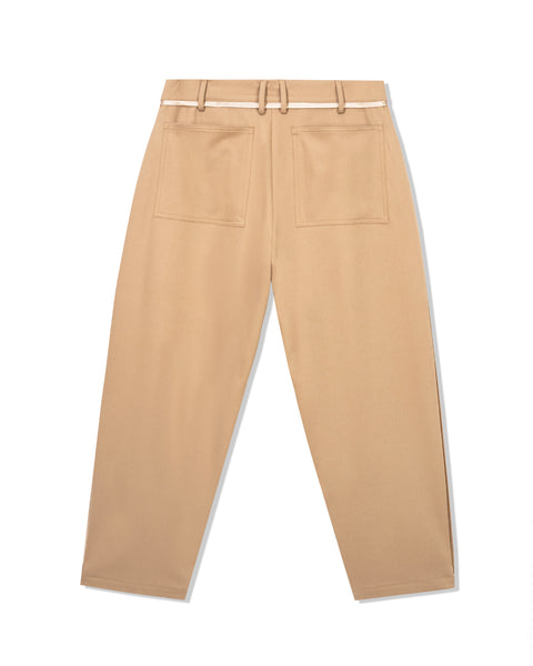 SATIN PIPED PRELUDE PANT LATTE